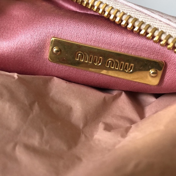 NEW Nylon Miu miu crossbody Bag wristlet - Picture 8 of 12